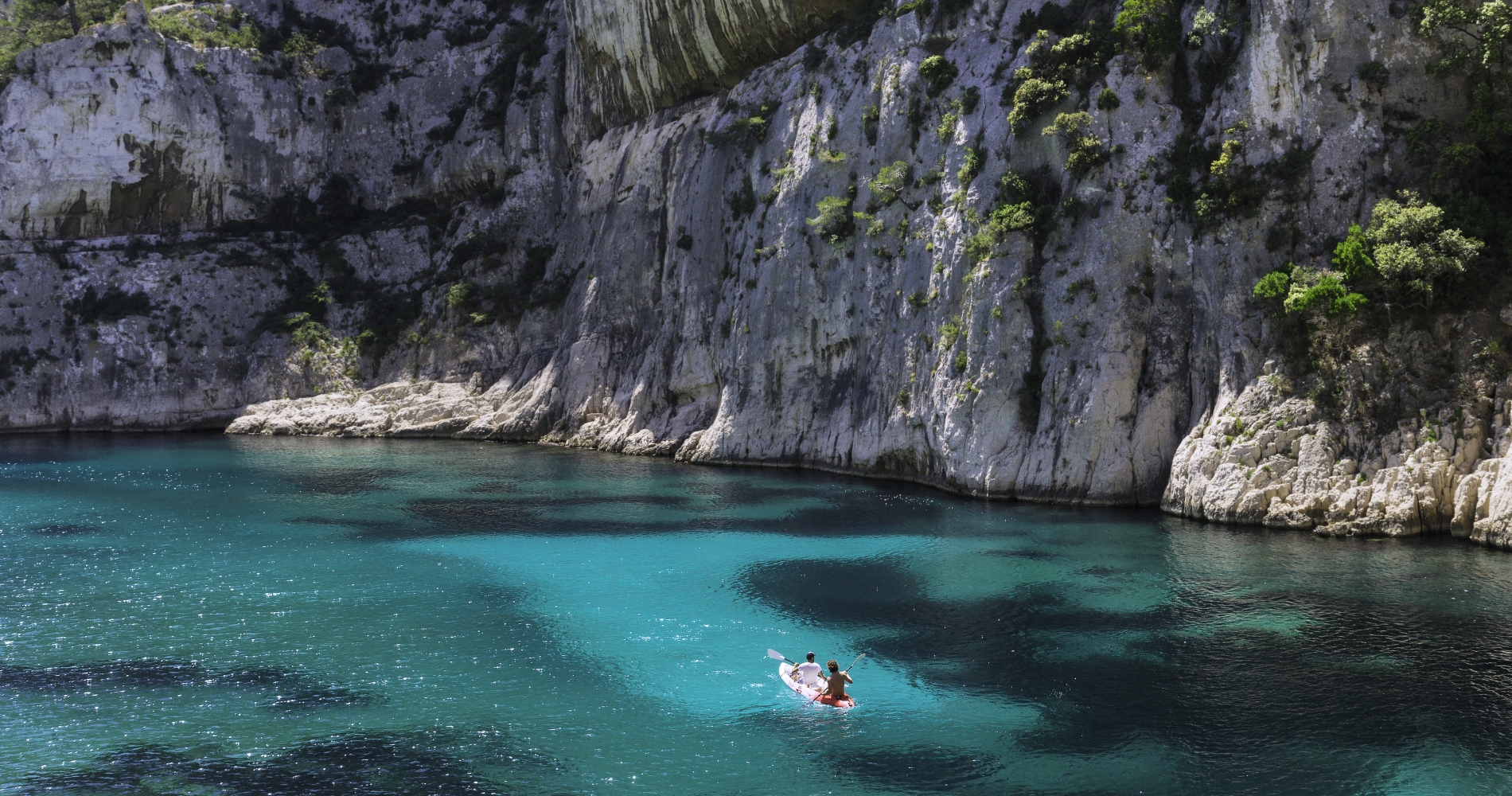 Kayak hire inside the Calanques National Park