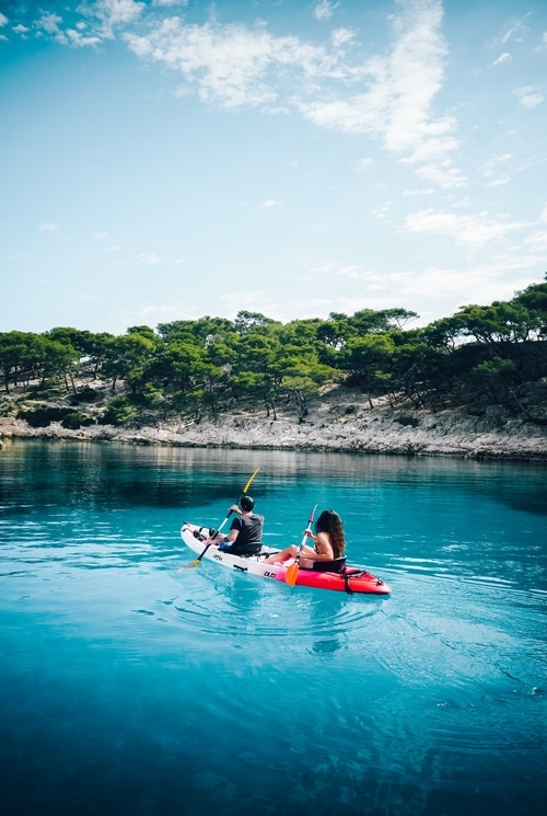 Calanque de Port-Pin en kayak LOKAYAK