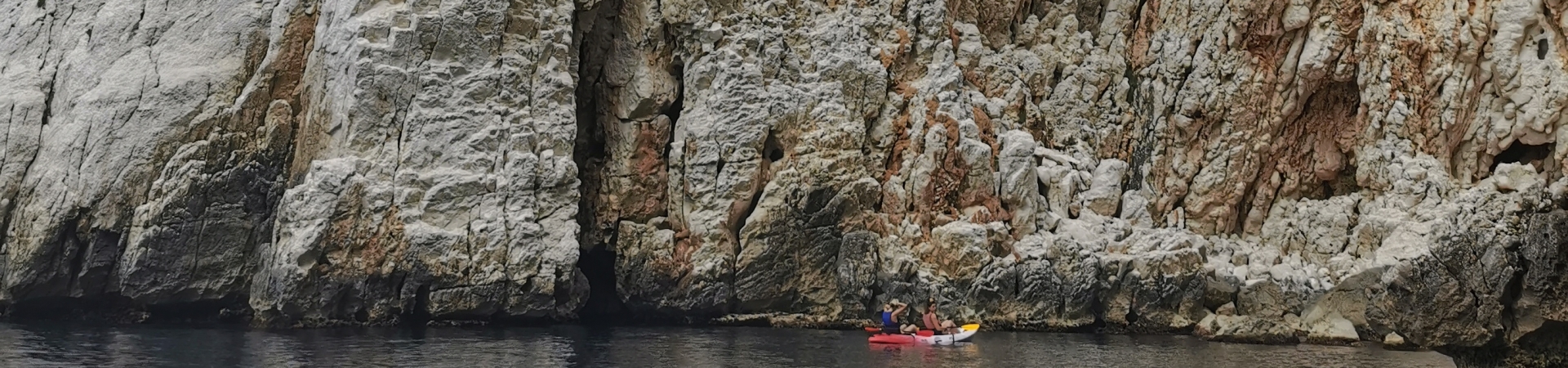 Calanque de L'Eissadon en kayak