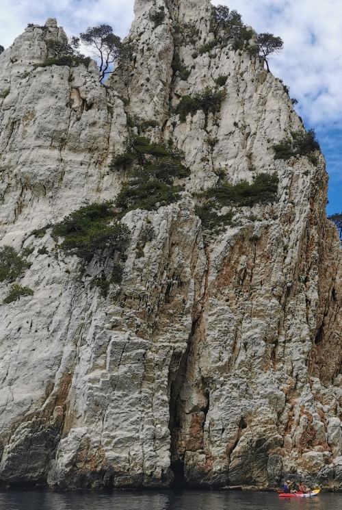 Calanque de L'Eissadon en kayak LOKAYAK